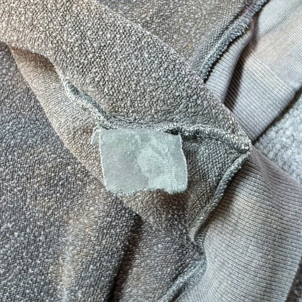 Vintage Carhartt Zip Up Hoodie Grey XL Tall‎ Distressed Sun Faded Workwear Mens